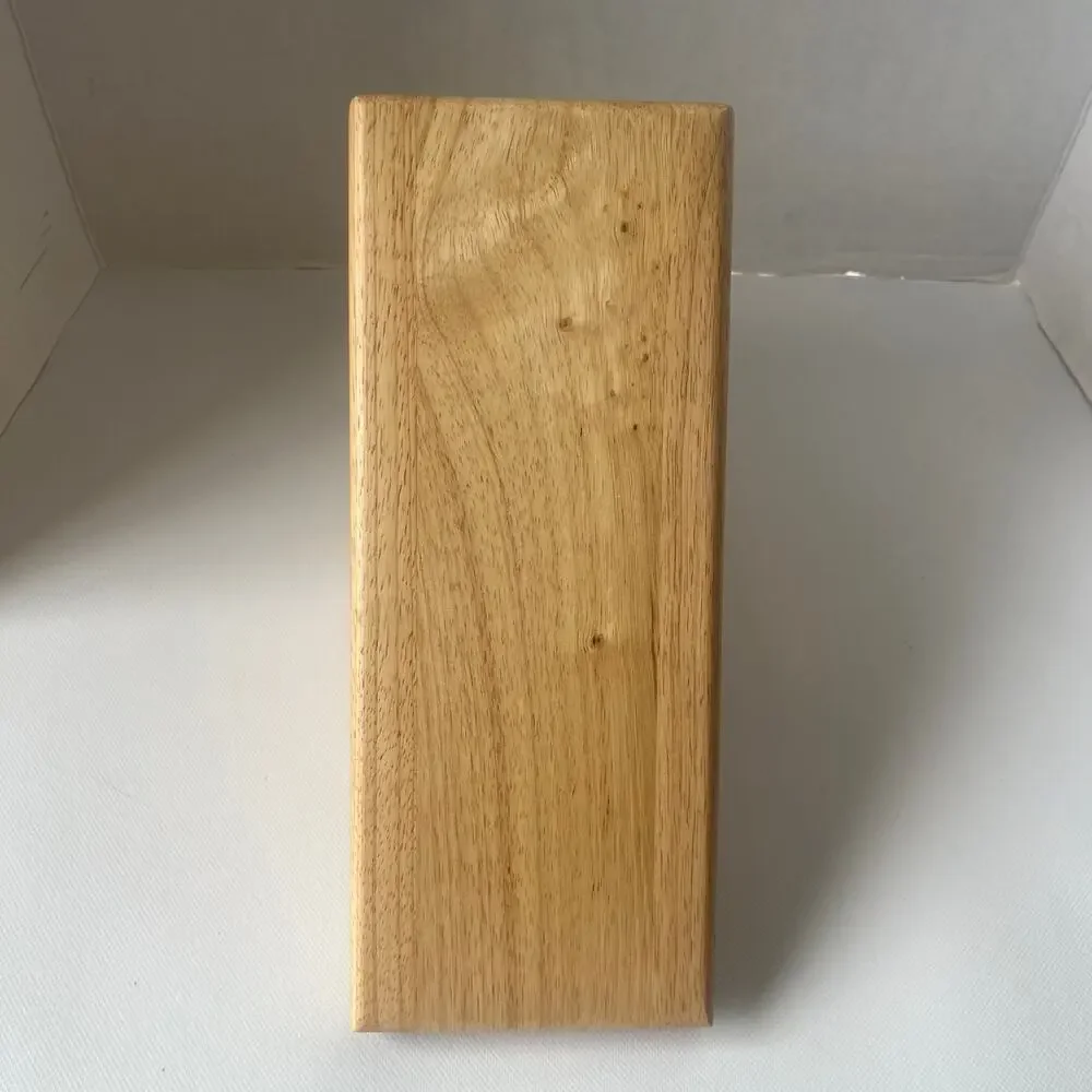 WUSTHOF 13 Slots Knife Wood Block Light Oak Kitchen Counter Beechwood